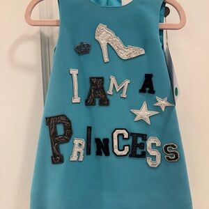 'I Am a Princess' Dress with bottoms